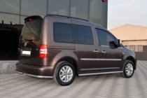 Volkswagen Caddy 2010-2015 Seitliche Rohre BB001 (2 Stk., Edelstahl) Foto 3