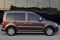 Volkswagen Caddy 2010-2015 Seitliche Rohre BB001 (2 Stk., Edelstahl) Foto 5