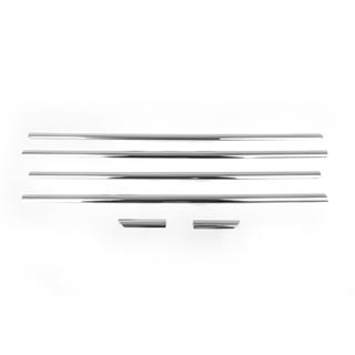 Fensterrahmen Zierleisten Edelstahl (6 Stk) Kia Sportage 2004-2010 Foto 3