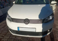 Volkswagen Caddy 2010-2015 Winterabdeckung für Kühlergrill (oben) Matt Foto 1