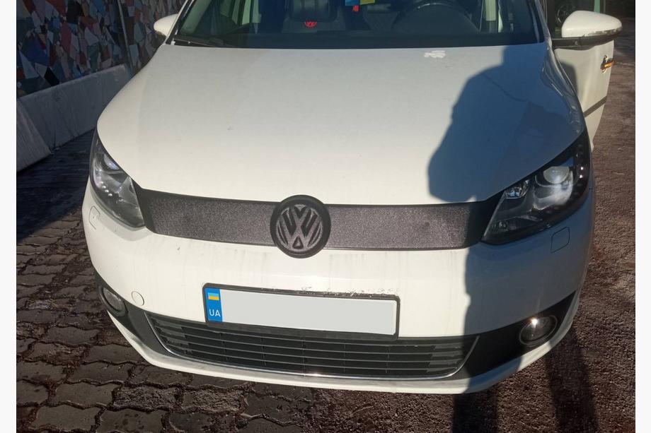 Volkswagen Caddy 2010-2015 Winterabdeckung für Kühlergrill (oben) Matt Image