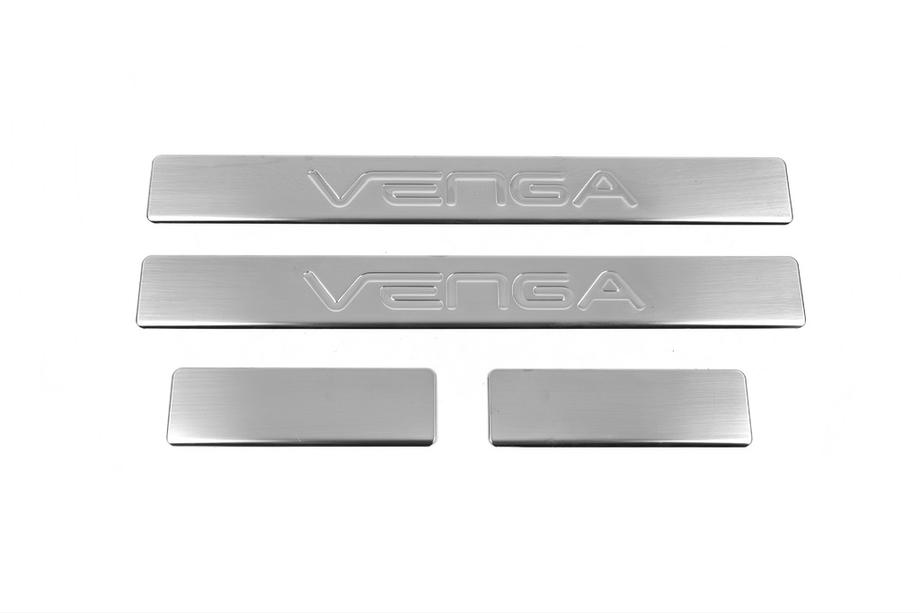 Kia Venga 2010-2019 Einstiegsleisten OmsaLine (4 Stk., Edelstahl) Image