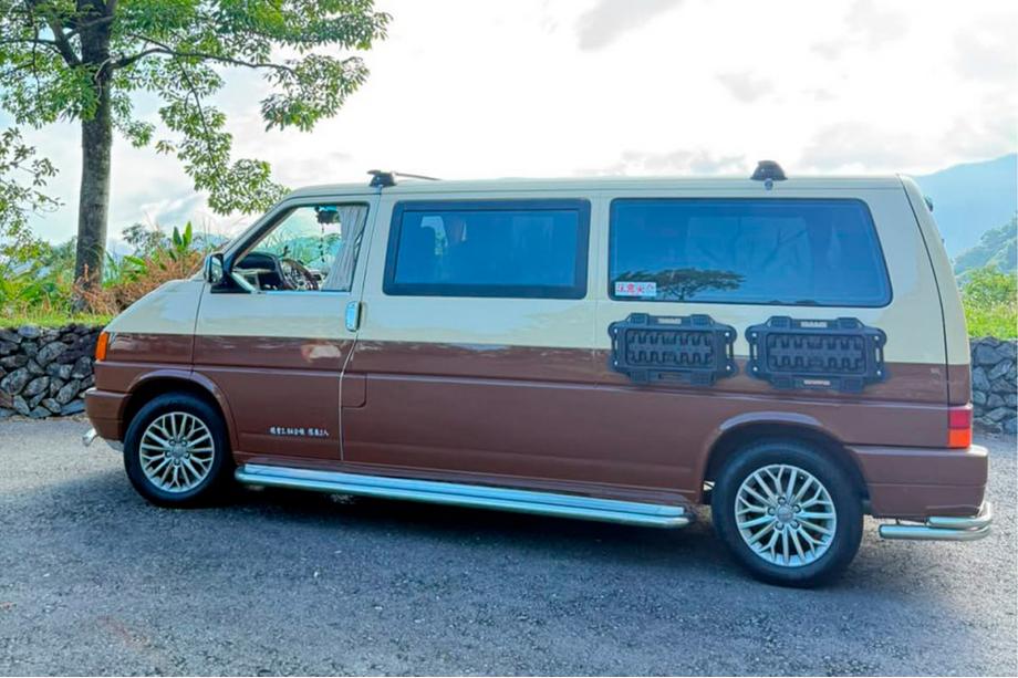 Volkswagen T4 Caravelle/Multivan 1990–2003 Chrom Türgriffblenden (7-teilig, Edelstahl) Carmos - Türkischer Edelstahl Foto 6