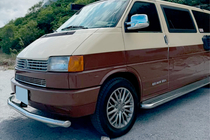 Volkswagen T4 Caravelle/Multivan 1990–2003 Seitenschweller Premium (2 Stk., Edelstahl) d60, Langversion Foto 4