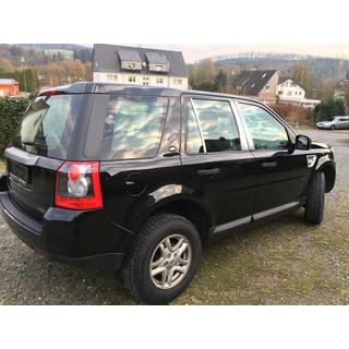 Edelstahl Türsäulen Zierleisten (4 Stk) Land Rover Freelander II 2006–2014 Foto 1