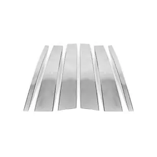 Edelstahl Türsäulen Zierleisten (4 Stk) Land Rover Freelander II 2006–2014 Foto 2