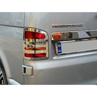Chrom Blenden für Rückleuchten (2 Stk., Edelstahl) Volkswagen T5 Transporter 2003-2010 Foto 1