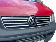 Volkswagen T5 Transporter 2003-2010 Chrom Grillleisten Abdeckung (8 Streifen, Edelstahl) Foto 1