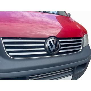 Chrom Grillleisten Abdeckung (8 Streifen, Edelstahl) Volkswagen T5 Transporter 2003-2010 Foto 1
