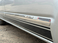 Volkswagen T5 Transporter 2003-2010 Türleisten Edelstahl Chrom 1 Tür, Langversion, Carmos - türkischer Stahl Foto 12