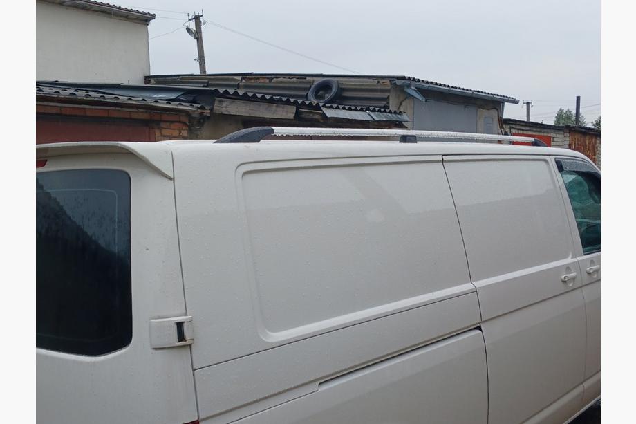 Volkswagen T5 Transporter 2003-2010 Dachreling Chrom Kurze Basis, Kunststofffüße Foto 7