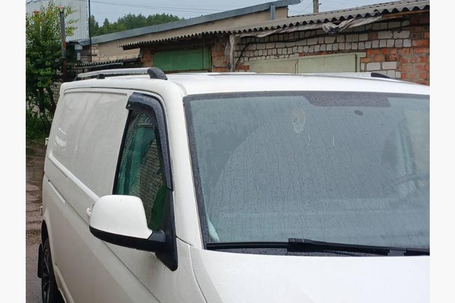 Volkswagen T5 Transporter 2003-2010 Dachreling Chrom Kurze Basis, Kunststofffüße Foto 6