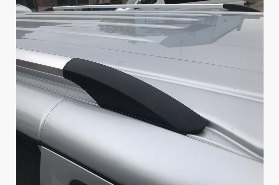 Volkswagen T5 Transporter 2003-2010 Dachreling Chrom Kurze Basis, Kunststofffüße Foto 3