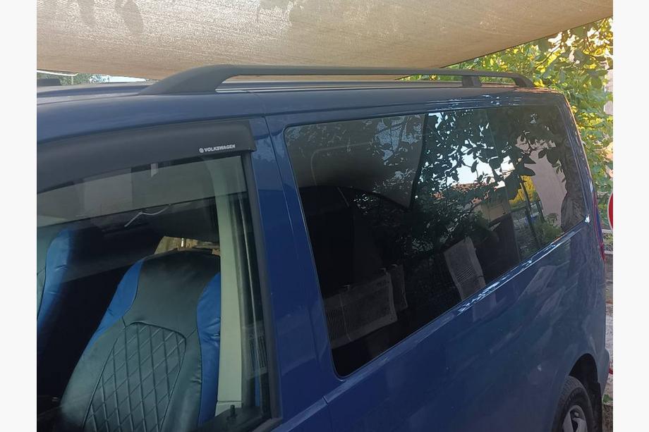 Volkswagen T5 Transporter 2003-2010 Dachreling Schwarz Foto 20