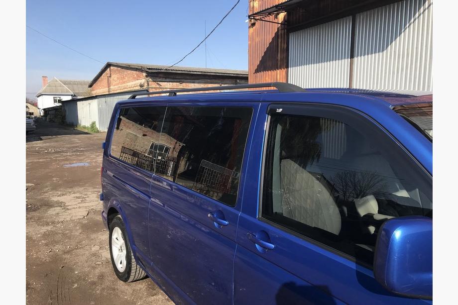 Volkswagen T5 Transporter 2003-2010 Dachreling Schwarz Foto 4