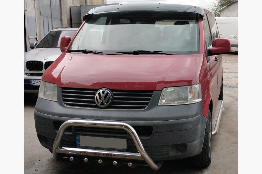 Volkswagen T5 Transporter 2003-2010 Frontbügel WT003 (Edelstahl) Foto 7