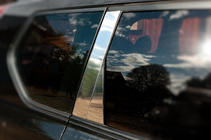 Nissan X-trail T31 2007-2014 Edelstahl Türsäulen Zierleisten (8 Stk) Foto 5
