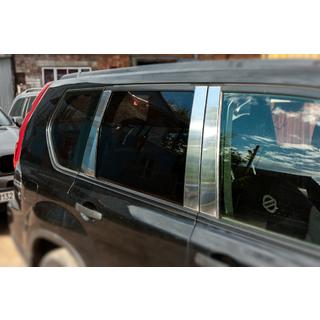 Edelstahl Türsäulen Zierleisten (8 Stk) Nissan X-trail T31 2007-2014 Foto 2