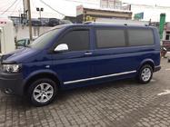Volkswagen T5 Multivan 2003–2010 Türleisten Edelstahl Chrom 1 Tür, Lang, Carmos - Türkischer Stahl Foto 3
