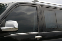 Volkswagen T5 Caravelle 2004-2010 Fensterzierleisten (2 Stk, Edelstahl) Foto 1