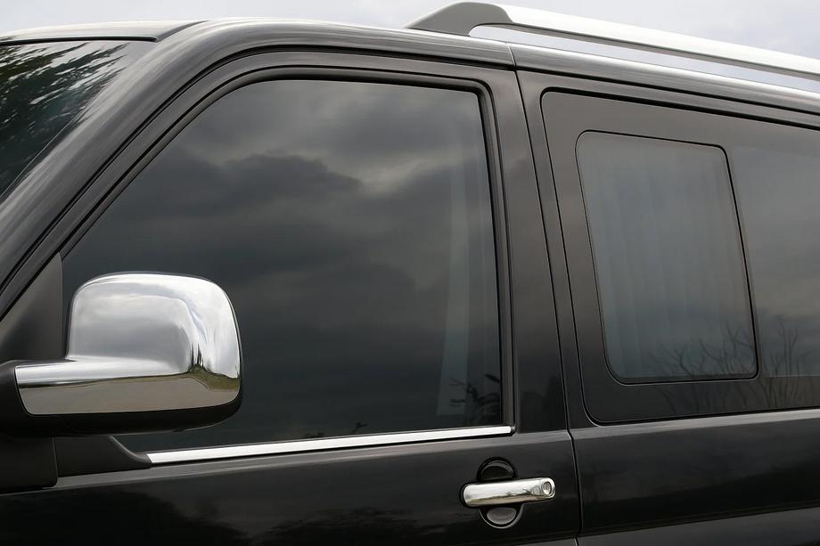 Volkswagen T5 Caravelle 2004-2010 Fensterzierleisten (2 Stk, Edelstahl) Image