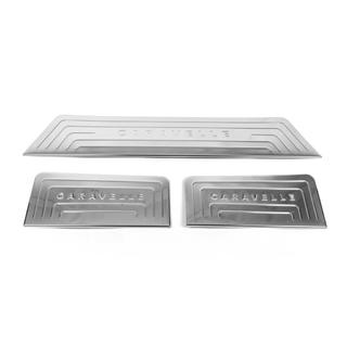 Einstiegsleisten Abdeckungen innen (Omsa, Edelstahl) Volkswagen T5 Caravelle 2004-2010 Foto 2