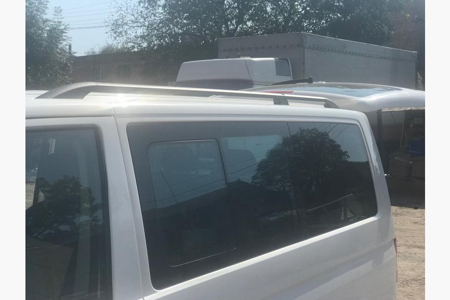Volkswagen T5 Caravelle 2004-2010 Dachreling Schwarz Kurze Basis, Kunststofffüße Foto 9