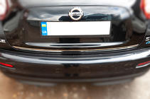 Nissan Juke 2010-2019 Kofferraumleiste Edelstahl OmsaLine - Italienischer Edelstahl Foto 3