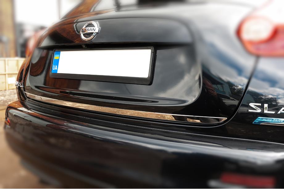 Nissan Juke 2010-2019 Kofferraumleiste Edelstahl OmsaLine - Italienischer Edelstahl Image