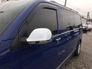 Volkswagen T5 2010-2015 Spiegelabdeckungen (2 Stk, ABS) Carmos - Verchromter Kunststoff Foto 3