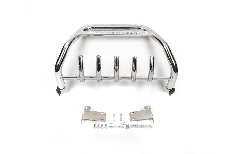 Volkswagen T5 2010-2015 Frontbügel WT003 (Edelstahl) 51 mm, ohne Schriftzug Foto 3