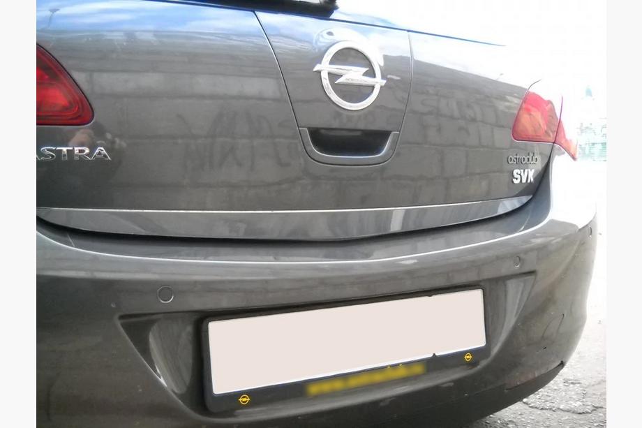 Opel Astra J 2009-2015 Kofferraumleiste Edelstahl Foto 3