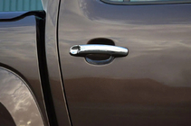Volkswagen Amarok 2010-2022 Chrom Türgriffblenden (4 Stk, Edelstahl) Foto 3