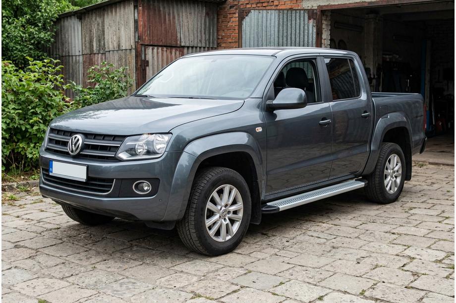 Volkswagen Amarok 2010-2022 Seitenschweller Maya V2 (2 Stk., Aluminium) Image