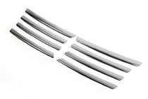 Volkswagen Passat B5 1997-2005 Chrom Kühlergrill Abdeckungen (Edelstahl) 2001-2005, OmsaLine - Italienischer Edelstahl Foto 3