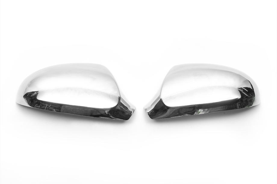 Volkswagen Passat B6 2006-2012 Spiegelabdeckungen (2 Stk., Edelstahl) OmsaLine - Italienischer Edelstahl Foto 3