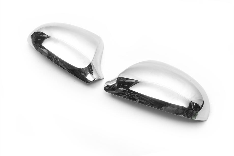 Volkswagen Passat B6 2006-2012 Spiegelabdeckungen (2 Stk., Edelstahl) OmsaLine - Italienischer Edelstahl Foto 4