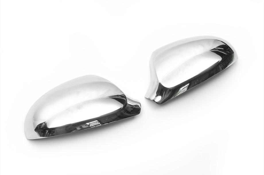 Volkswagen Passat B6 2006-2012 Spiegelabdeckungen (2 Stk., Edelstahl) OmsaLine - Italienischer Edelstahl Foto 5