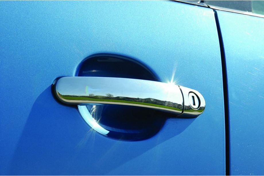 Volkswagen Polo 2001-2009 Chrom Türgriffblenden (4 Stk., Edelstahl) Libao - Chinesischer Stahl Image