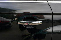 Volkswagen Touareg 2002–2010 Chrom Türgriffblenden (4 Stk, Edelstahl) Ohne Chip, OmsaLine - Italienischer Edelstahl Foto 5