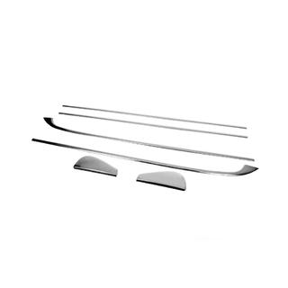 Fensterunterkante Chromleisten (HB, 6 Stk., Edelstahl) Renault Megane III 2009-2016 Foto 3