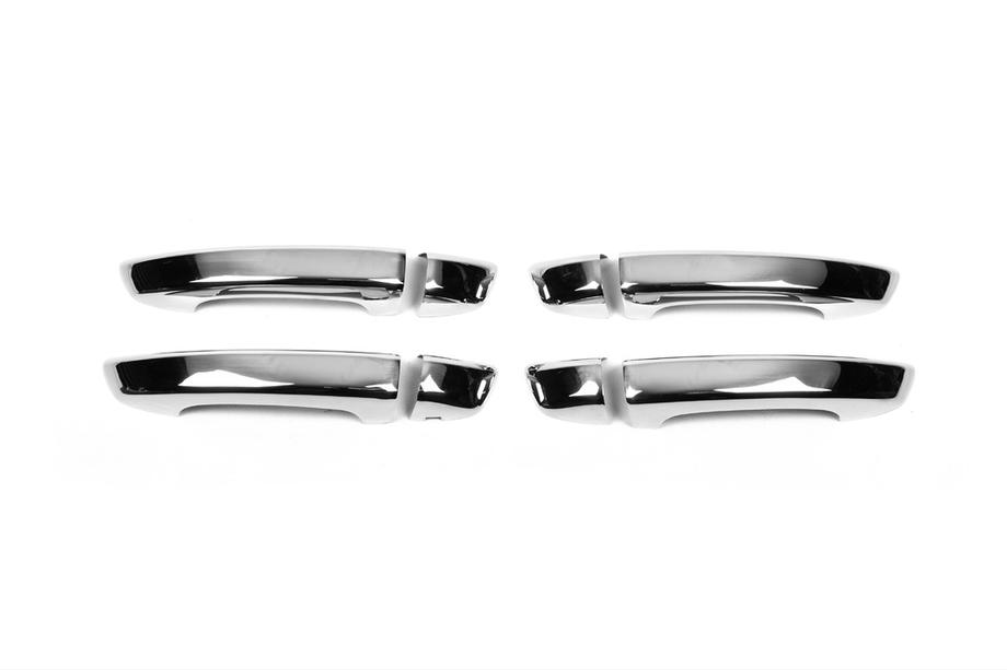 Volkswagen Touareg 2010-2018 Chrom Türgriffblenden (4 Stk., Edelstahl) OmsaLine - Italienischer Edelstahl Image