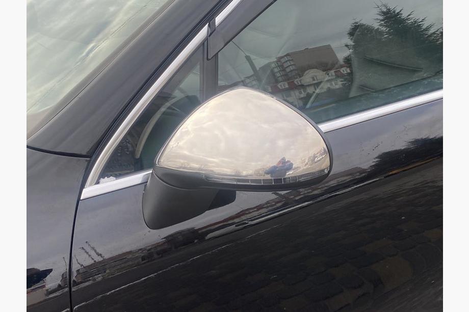 Volkswagen Touareg 2010-2018 Spiegelabdeckungen (2 Stk., Edelstahl) OmsaLine - Italienischer Edelstahl Image