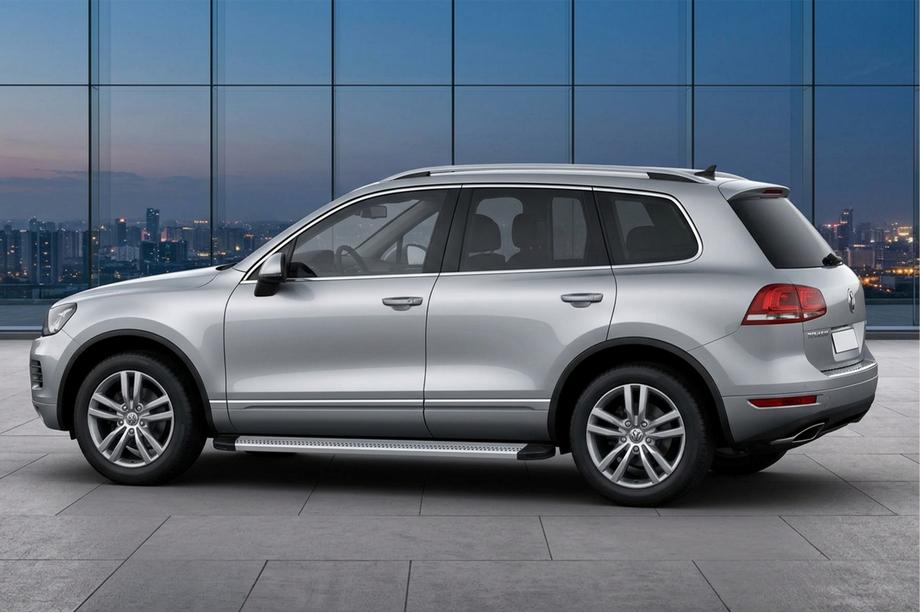 Volkswagen Touareg 2010-2018 Seitenschweller Maya V2 (2 Stk., Aluminium) Image