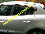 Renault Megane III 2009-2016 Fensterzierleisten oben (HB, 6 Stk, Edelstahl) Foto 4