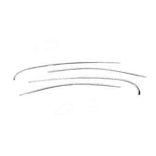 Fensterleisten oben Edelstahl (4 Stk) Renault Fluence 2009-2016 Foto 2