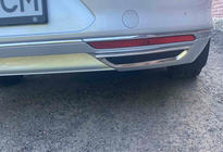 Volkswagen Passat B8 2015-2023 Auspuffblenden Imitation SD/SW (2015-2018, 2 Stk, Edelstahl) Carmos - Türkischer Edelstahl Foto 1