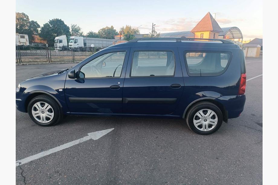 Dacia Logan MCV 2004-2014 Dachreling Schwarz Foto 4