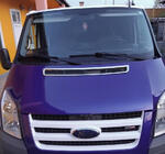 Ford Transit 2000–2014 Chrom Motorhaubenabdeckung (Edelstahl) Foto 4