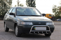 VAZ 2110-21115 1995-2015 Frontbügel WT003 60mm Edelstahl Foto 3